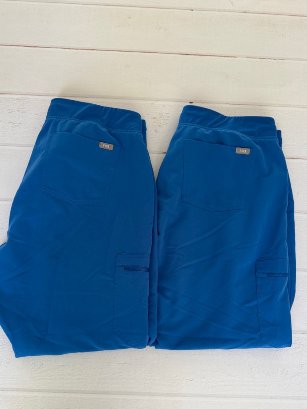 FIGS Technical Zamora Jogger Scrub Pants Women’s XL Royal Blue — Bundle of 2 - Picture 4 of 14